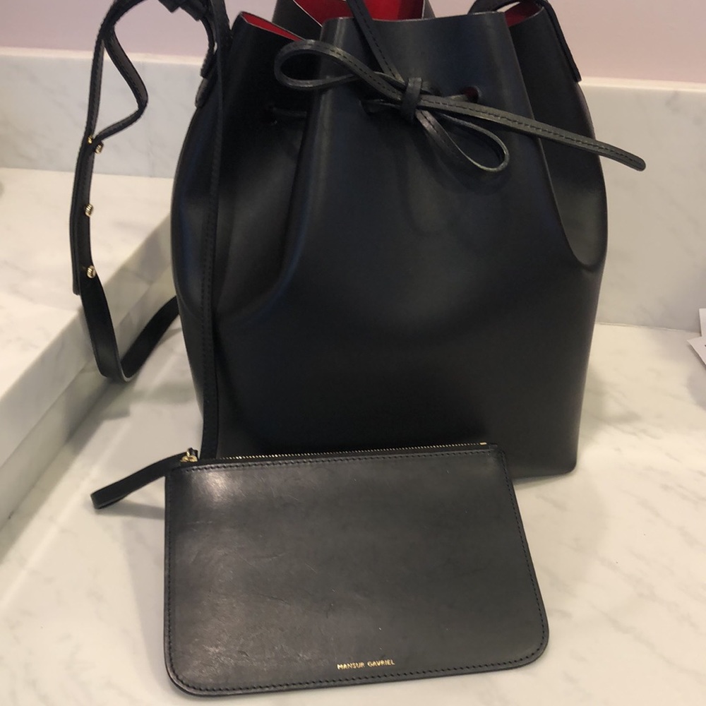 Mansur Gavriel Bucket Bag View 2